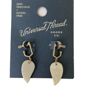 Wing Shaped Drop Earrings by Universal Thread